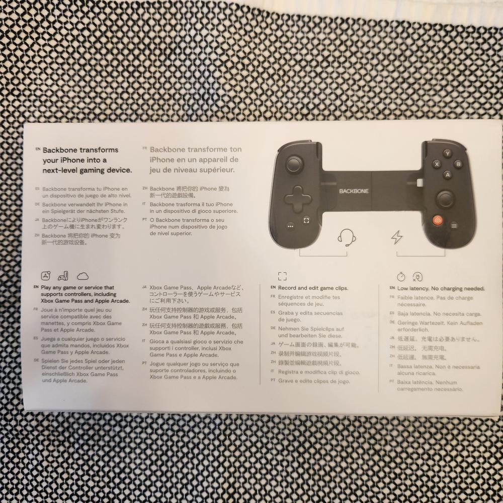 Backbone One Lightning Mobile Gaming Controller - Picture 7 of 10
